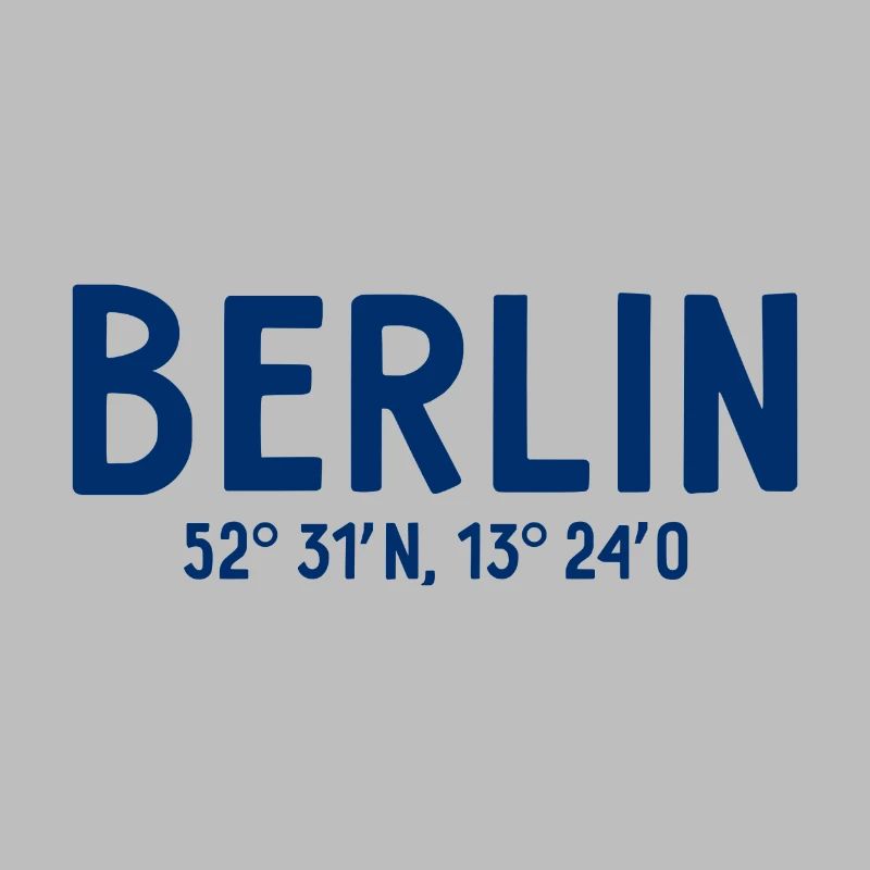 Berlin Coordinates - Berlin Bear