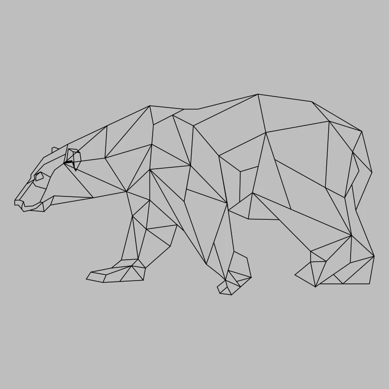 Polygon Eisbär
