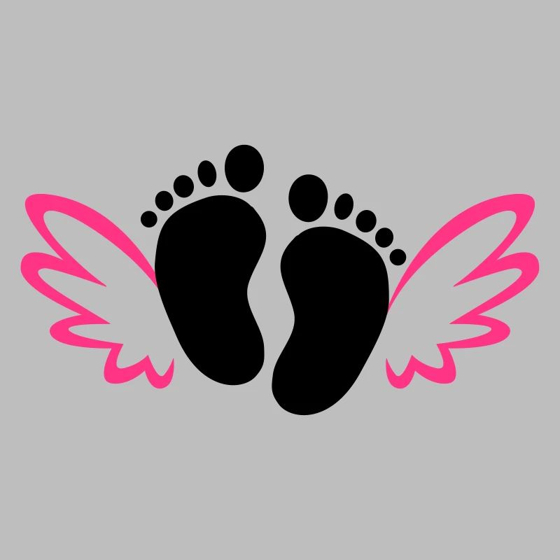 Pieds de bébé ange