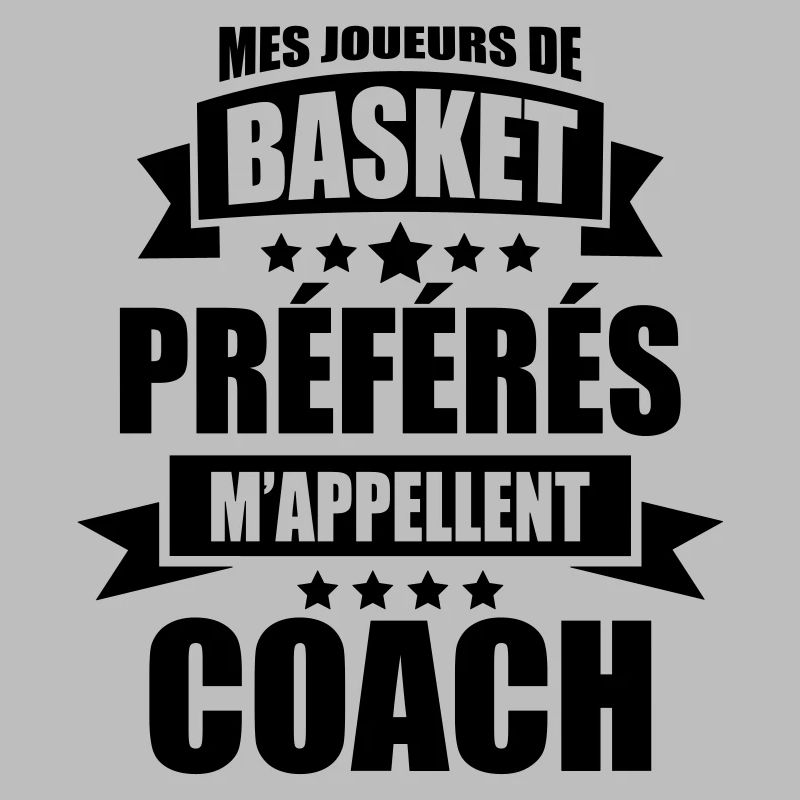 mes joueurs de basket préférés m'appellent coach