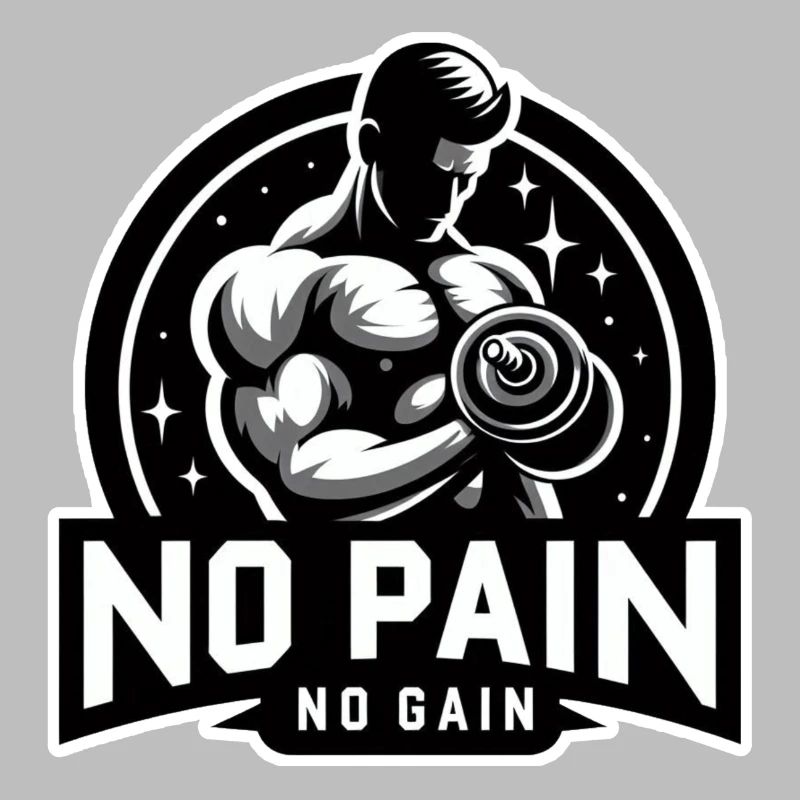 PAS DE DOULEUR - PAS DE GAİN - FORME PHYSIQUE - MOTIVATION - DEVISE