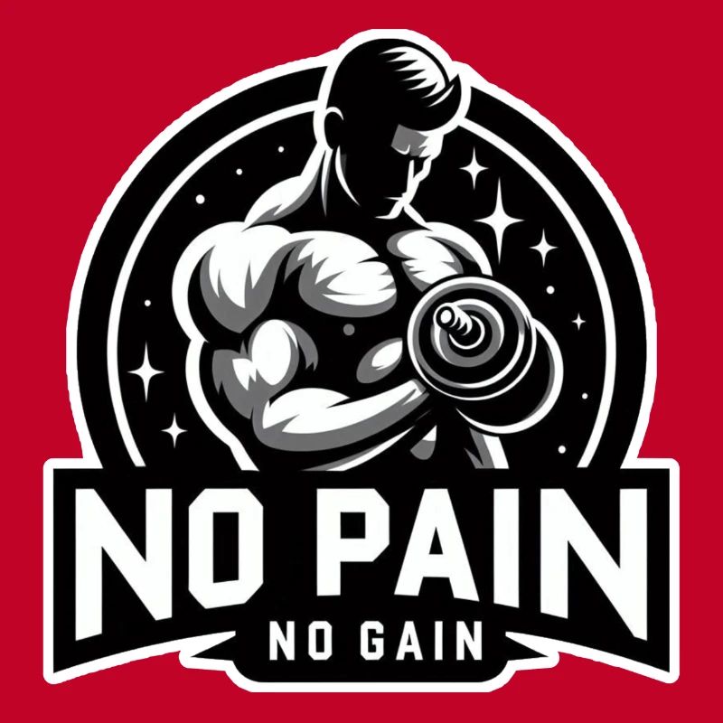 PAS DE DOULEUR - PAS DE GAİN - FORME PHYSIQUE - MOTIVATION - DEVISE