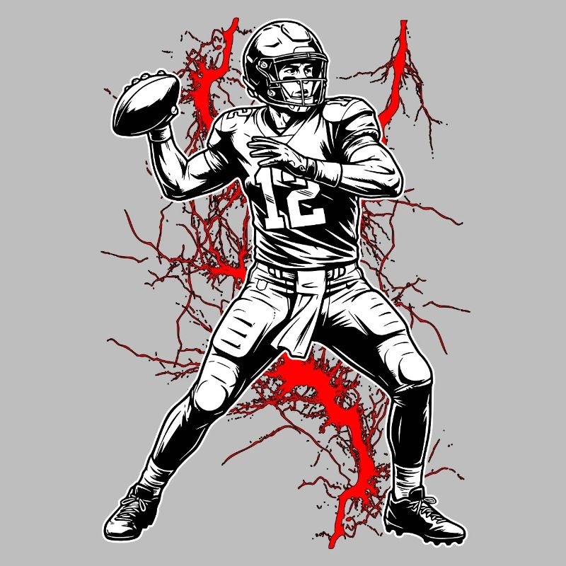 Quarterback im Blitzgewitter