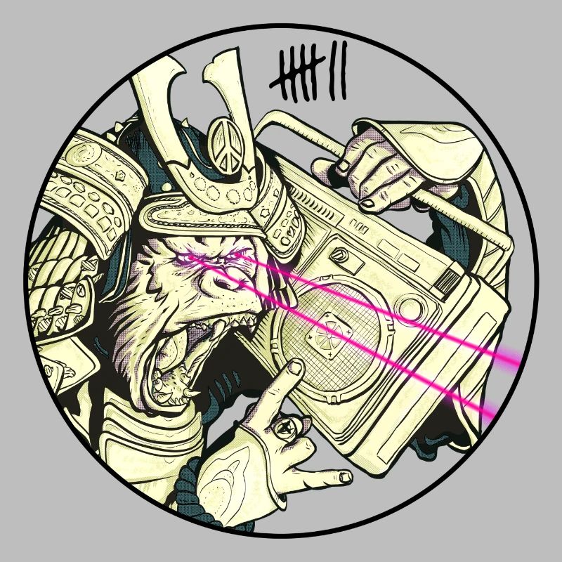 7 Apparel - Gorilla Samurai