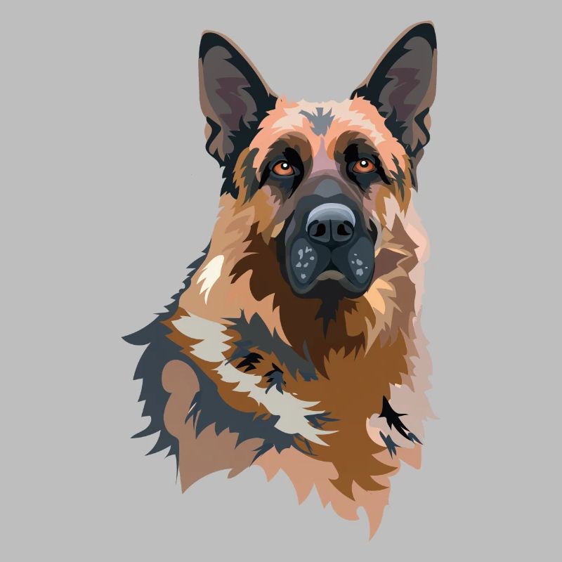 Portrait German Shepherd
