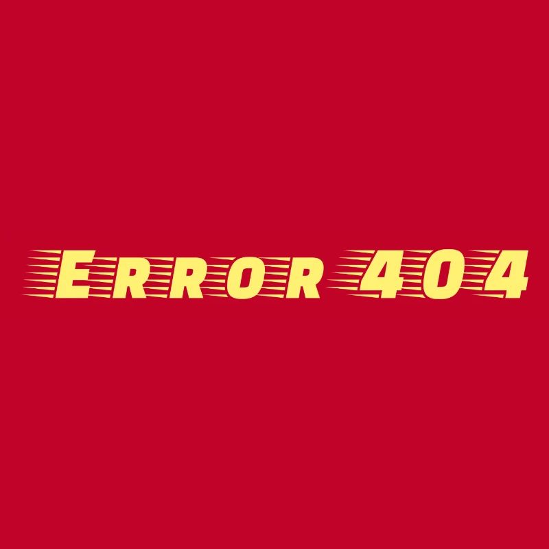 Error 404,yellow font, typography