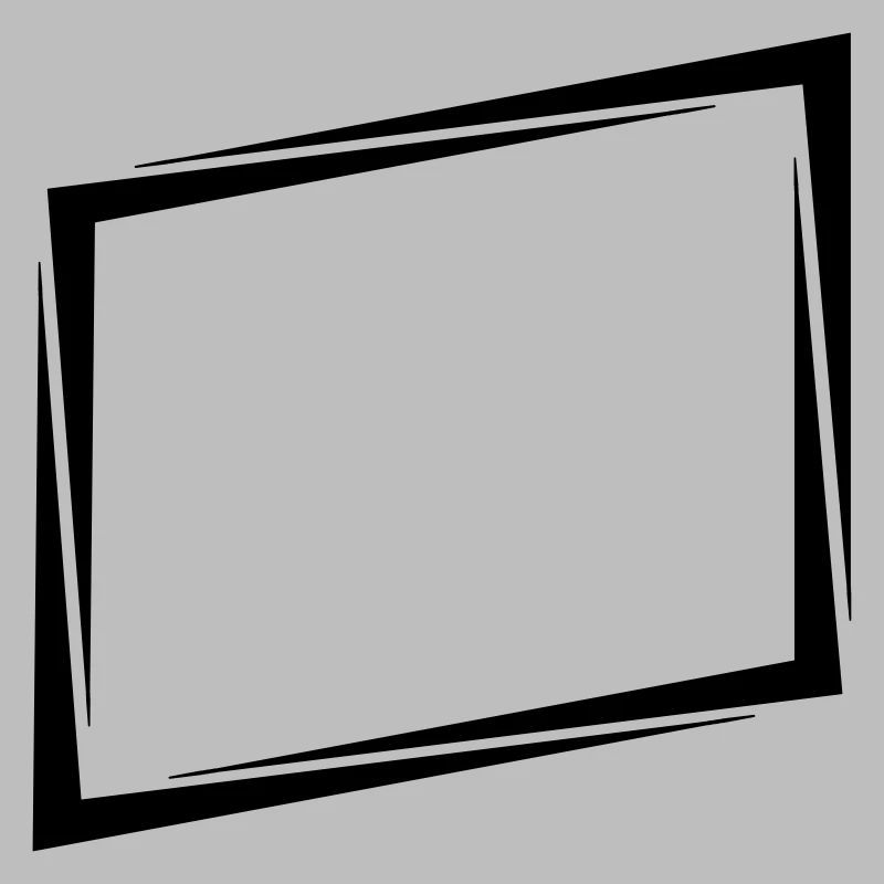Cadre rectangle bouclier