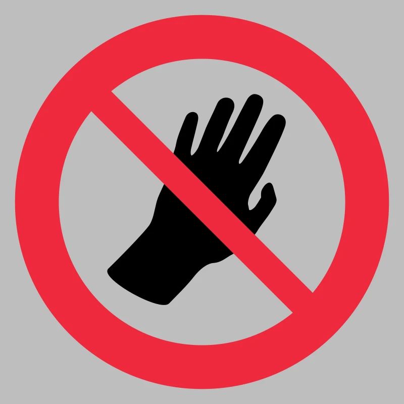 Transparent: Please don't touch me Autism Asperger