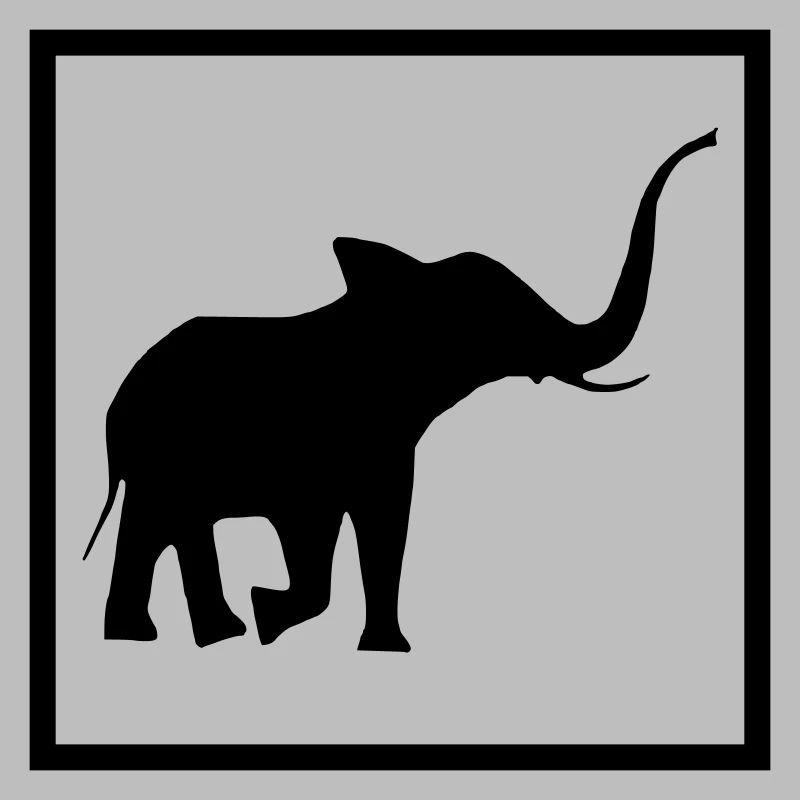Elefant Tier Zoo Giraffe Affe Fun Achtung