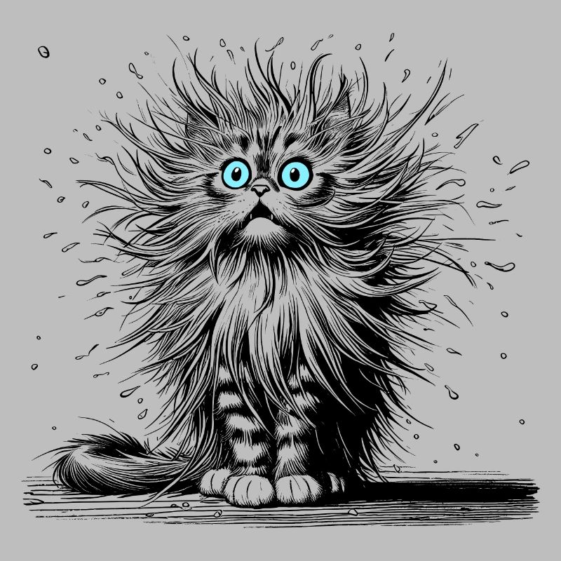 Katze witzig