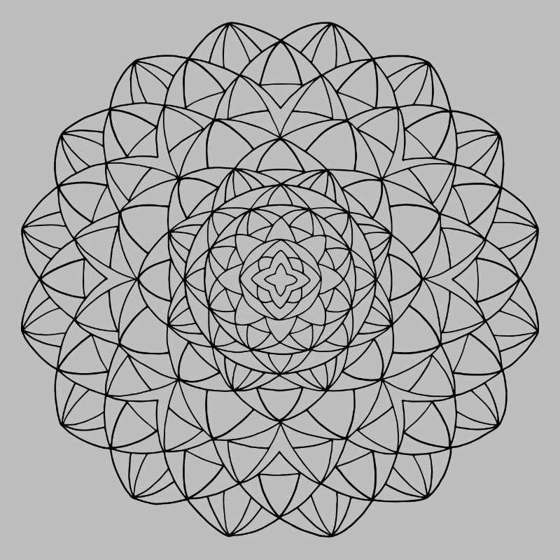 Sat Chit Ananda - Mandala made with Love