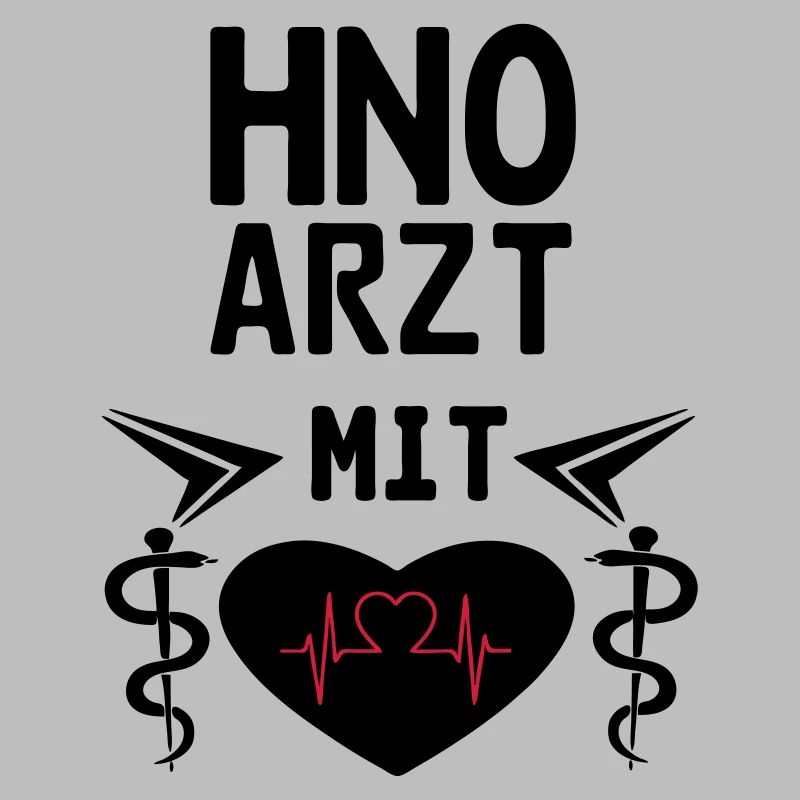 HNO Arzt mit Herz Geschenk
