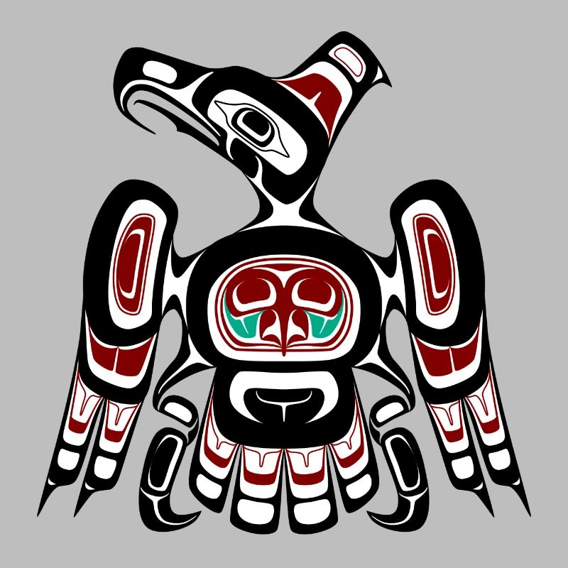 Northwest Pacific coast Kaigani Thunderbird