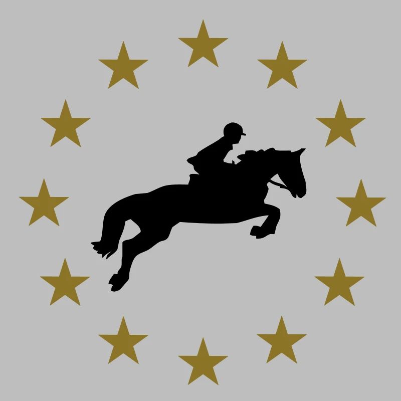 Springen Pferd & Sternen