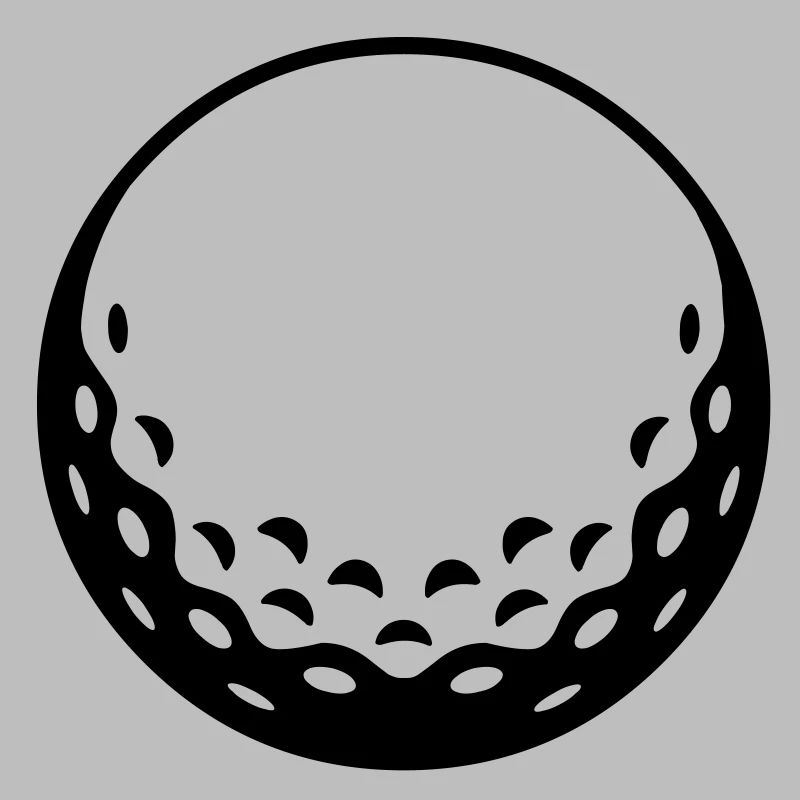 Golfball - einfärbbar