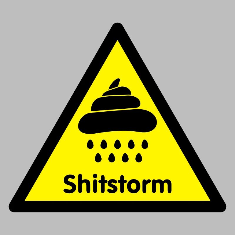 Caution shit / flame was [2 color]