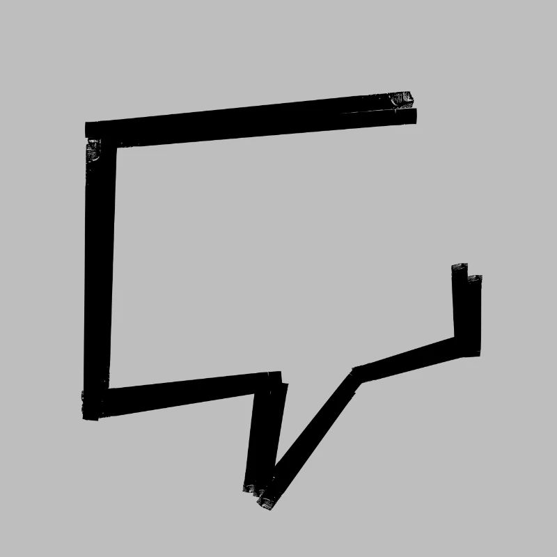 Bulle de dialogue - bande