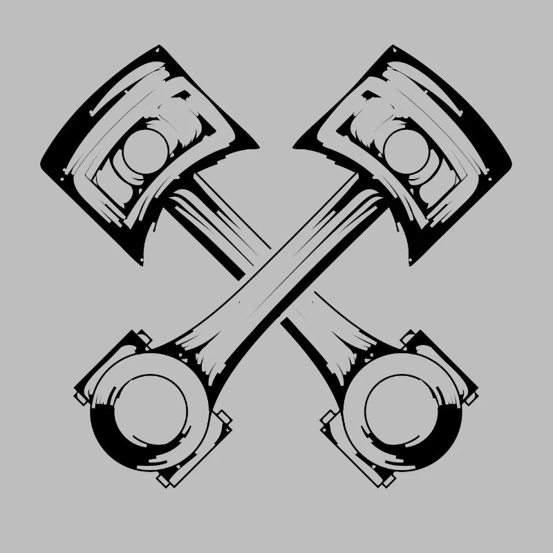Car - Piston - Workshop - Engine - Garage