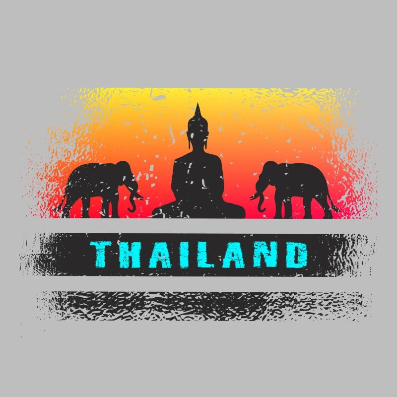 Thailand / Buddha / Elephants / Gift / Siam
