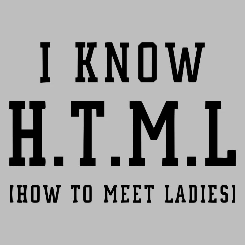 I know HTML