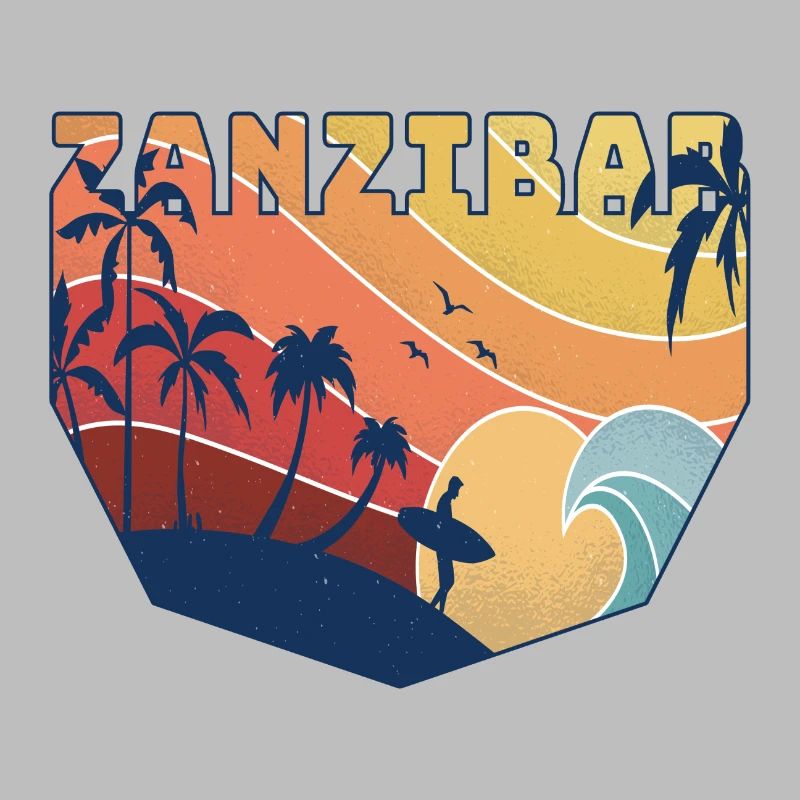 Surfer Design / Geschenk