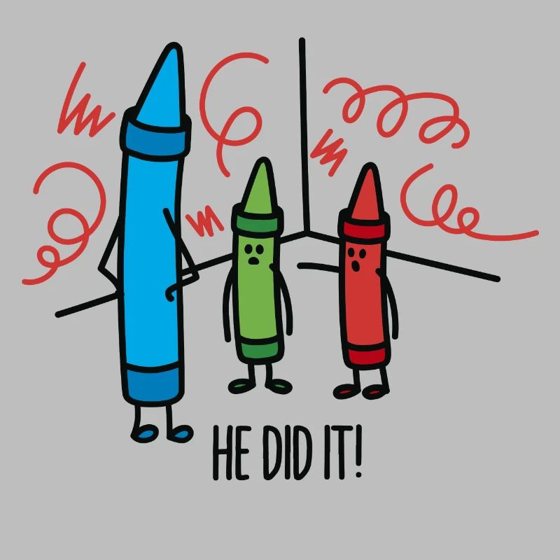 He did it - wasco crayons