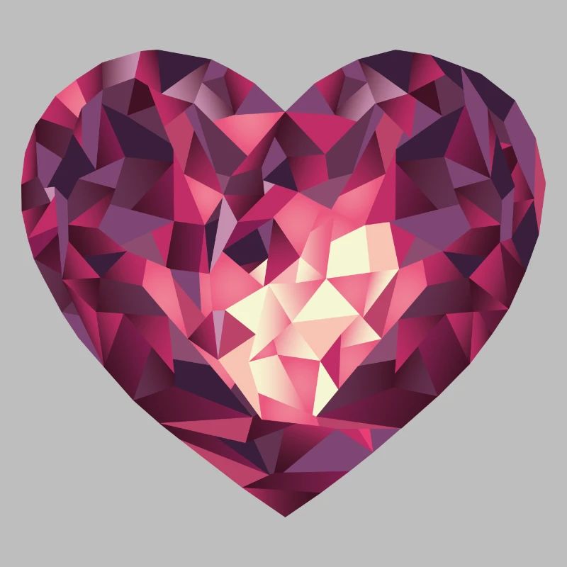 Herz Edelstein Valentinstag Muttertag