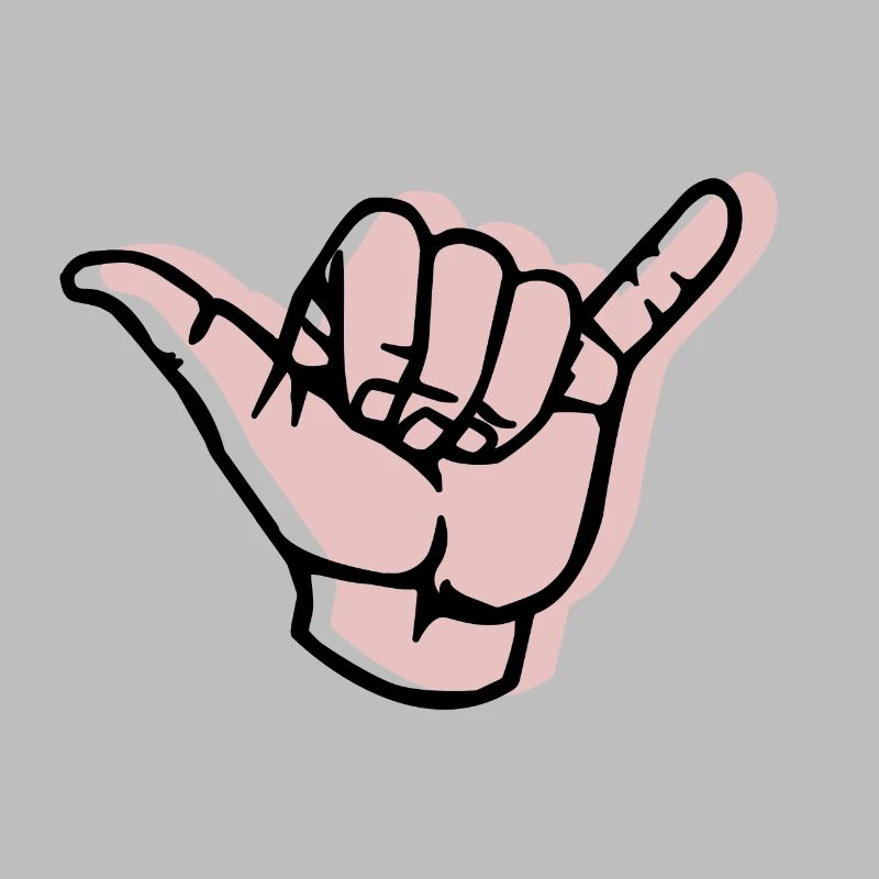 Hand - Shaka - Versatz