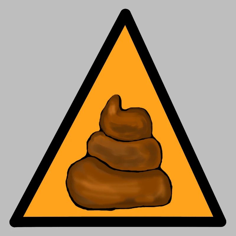 Caution shit