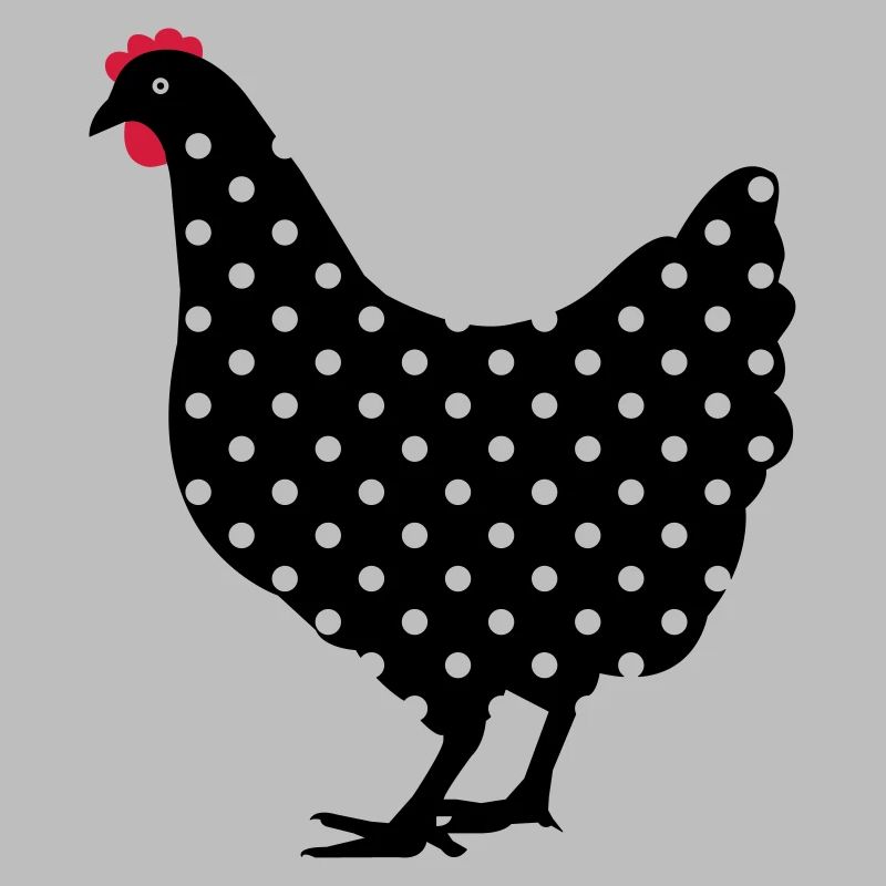 Chicken hen spotted