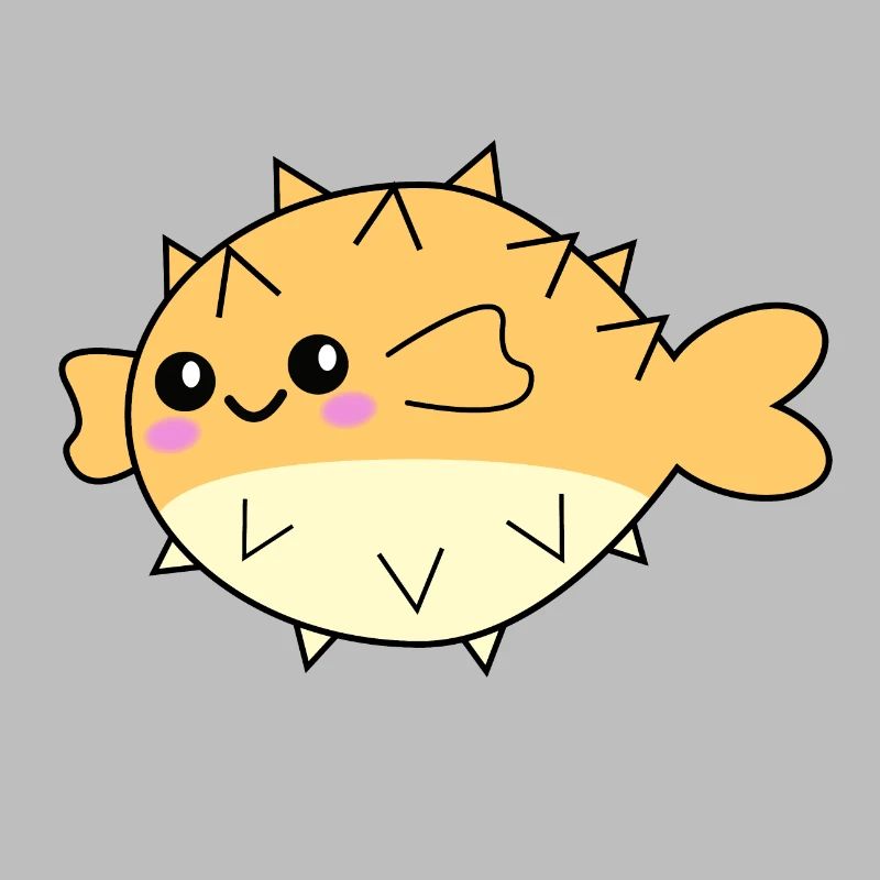 Poisson-globe mignon animal