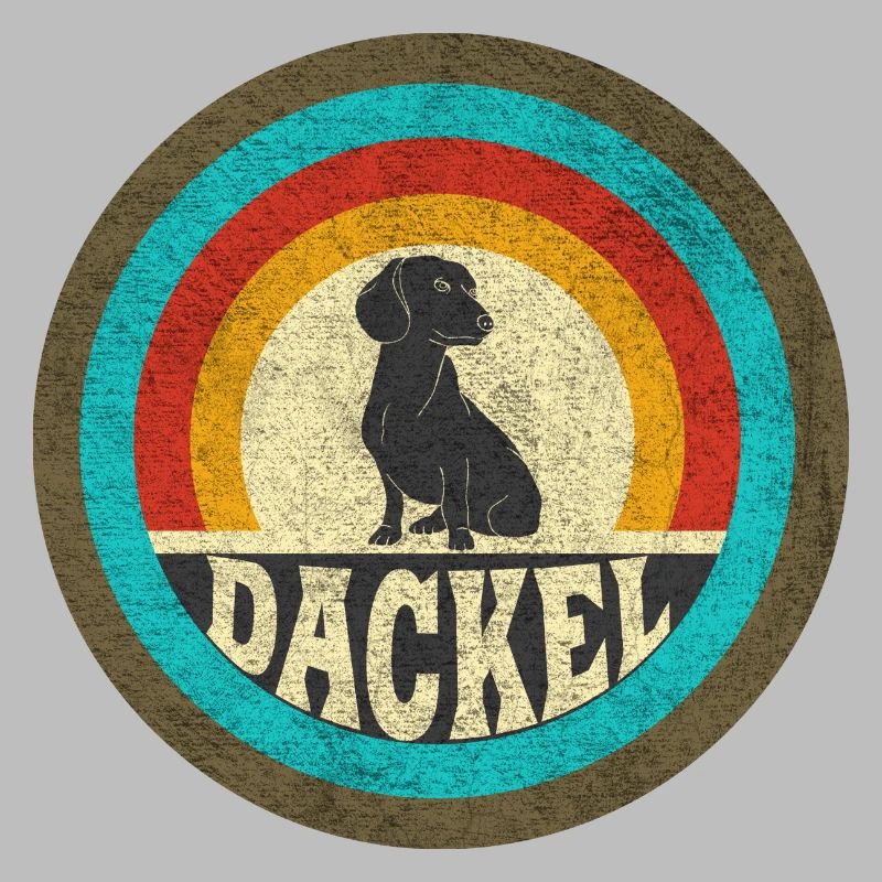 Dackel Vintage Design / Geschenkidee