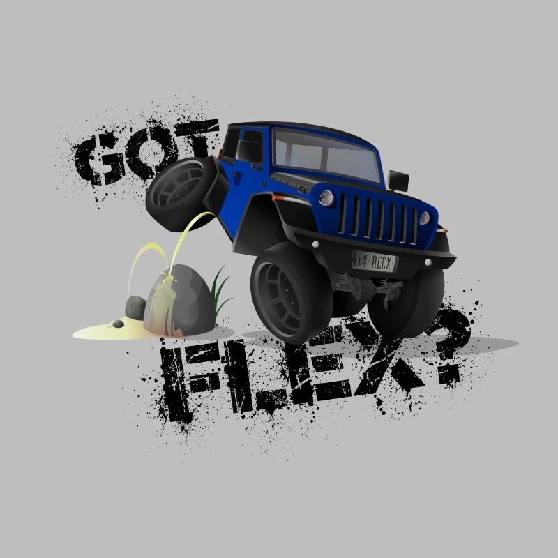 GOT FLEX? - OFFROADER Crawler - Blau