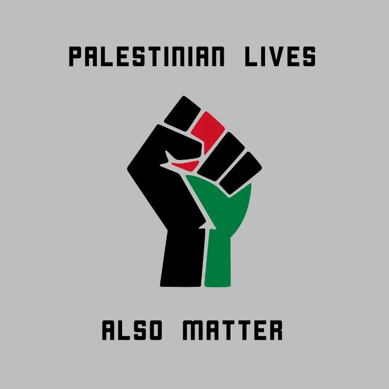 Les vies palestiniennes comptent ! Palestine libre
