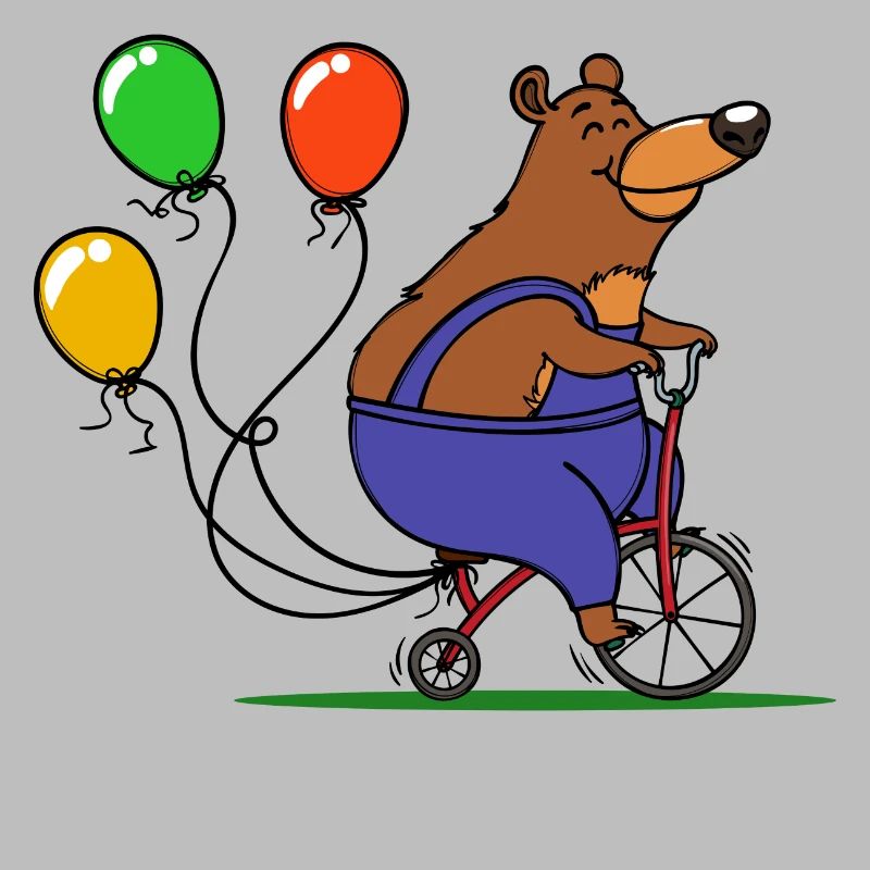 Carnival Carnival Bear Balloon