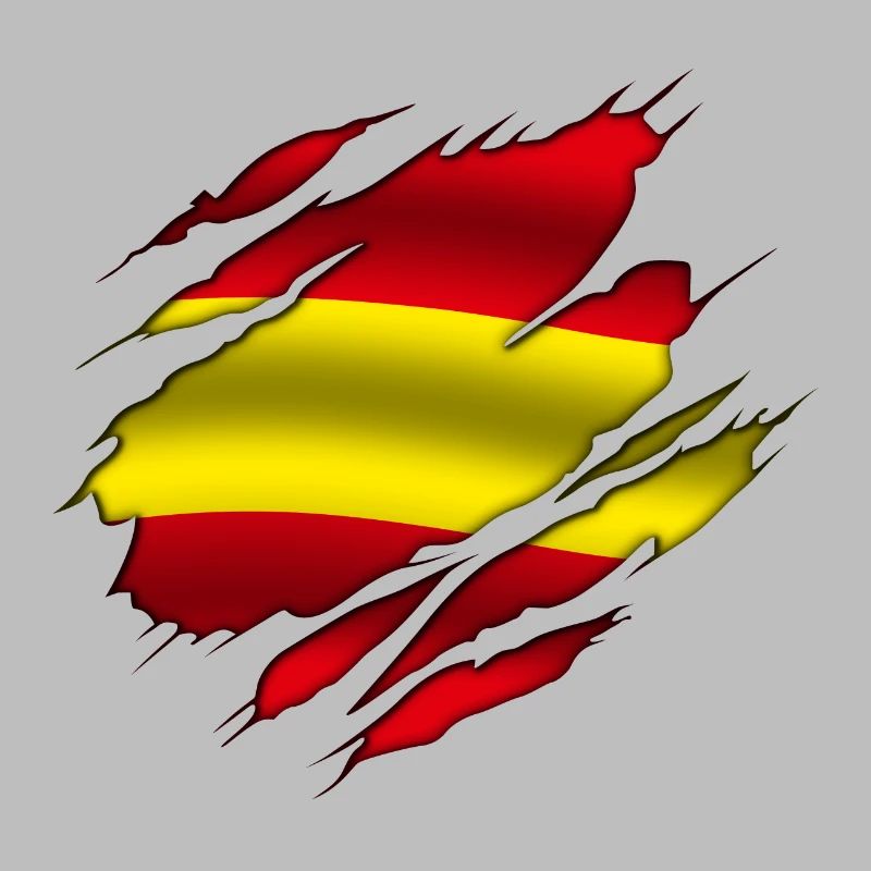 Spain - Spain - Spain - Torn design