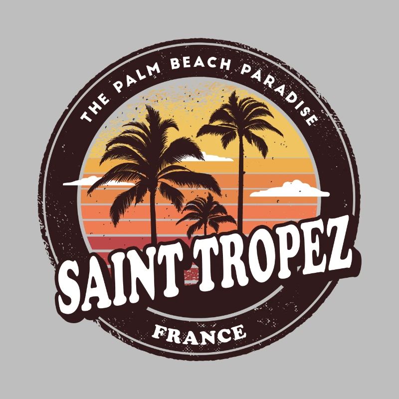 Saint Tropez Frankreich Vintage Beach Design