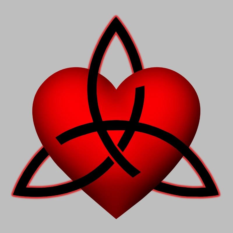 Keltisches Herzmuster