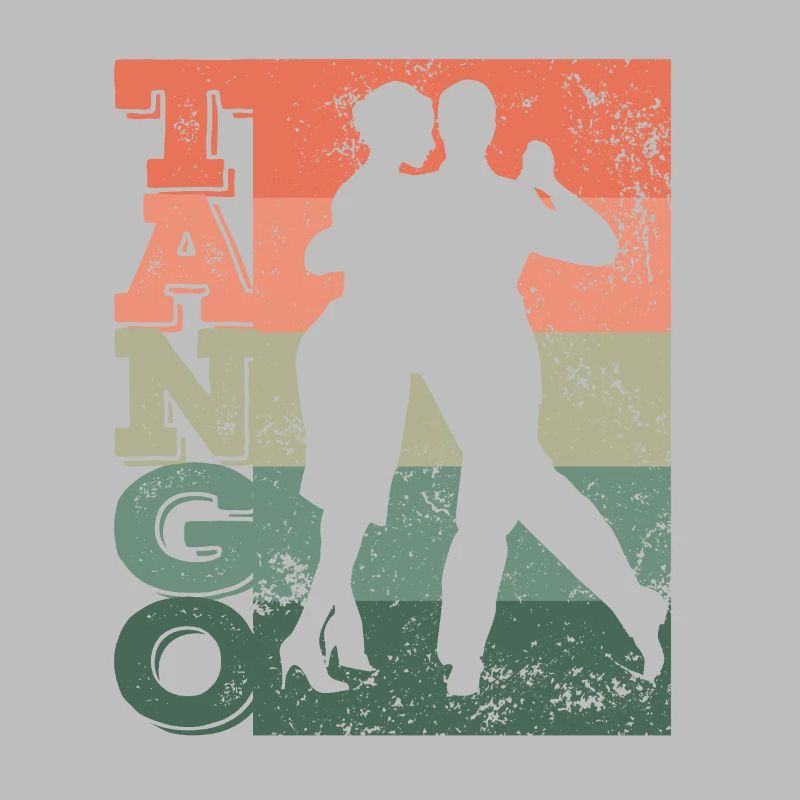 Tango Argentino Rétro Vintage Tango Vals Danse