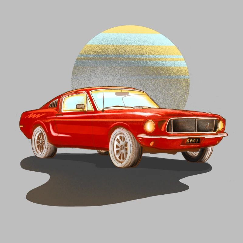 Auto rotes Auto