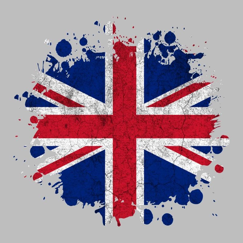 Großbritannien Vintage Splash Design