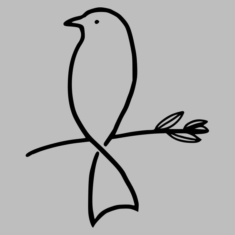 Oiseau sur une branche