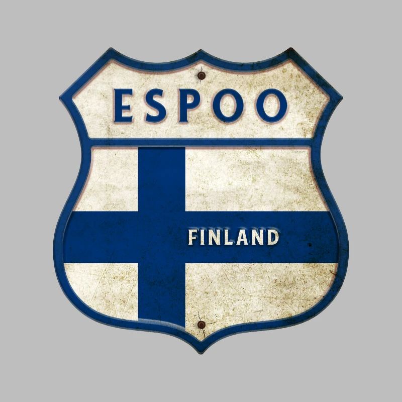 Espoo Finland Crest Design