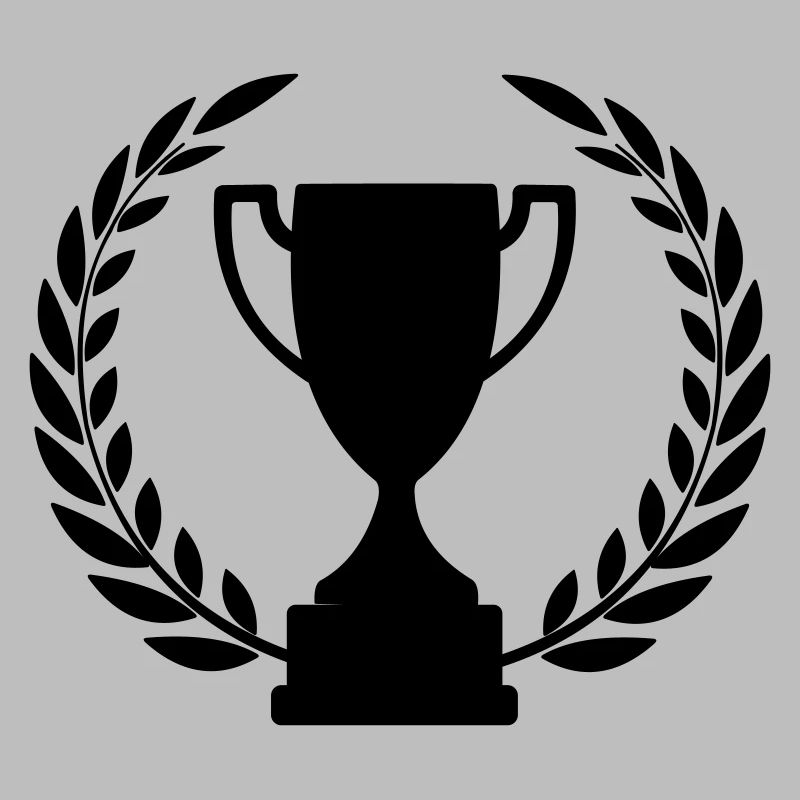 Couronne de laurier de la coupe de sport Cup