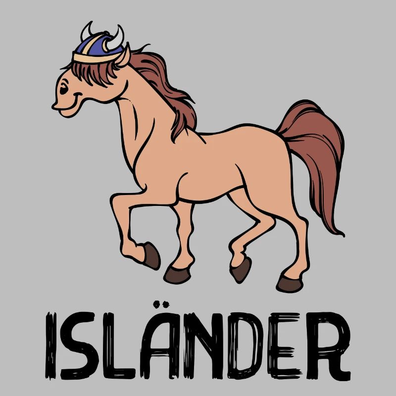 Isländer Pferdenarr Trab Islandpferde Spruch