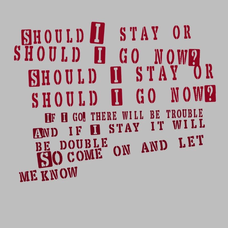 clash - devrais-je rester