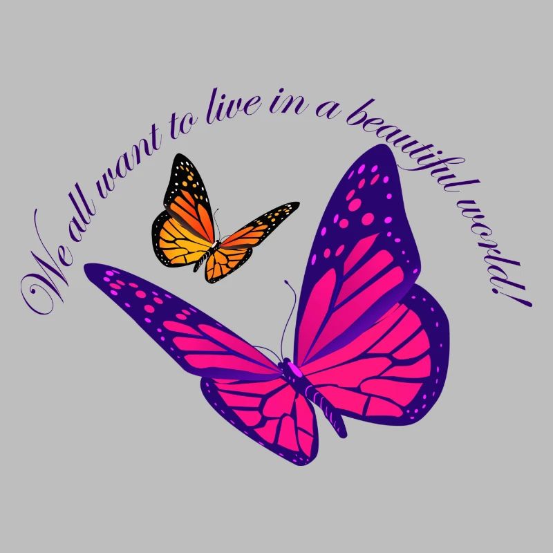 Neon Butterfly Magic