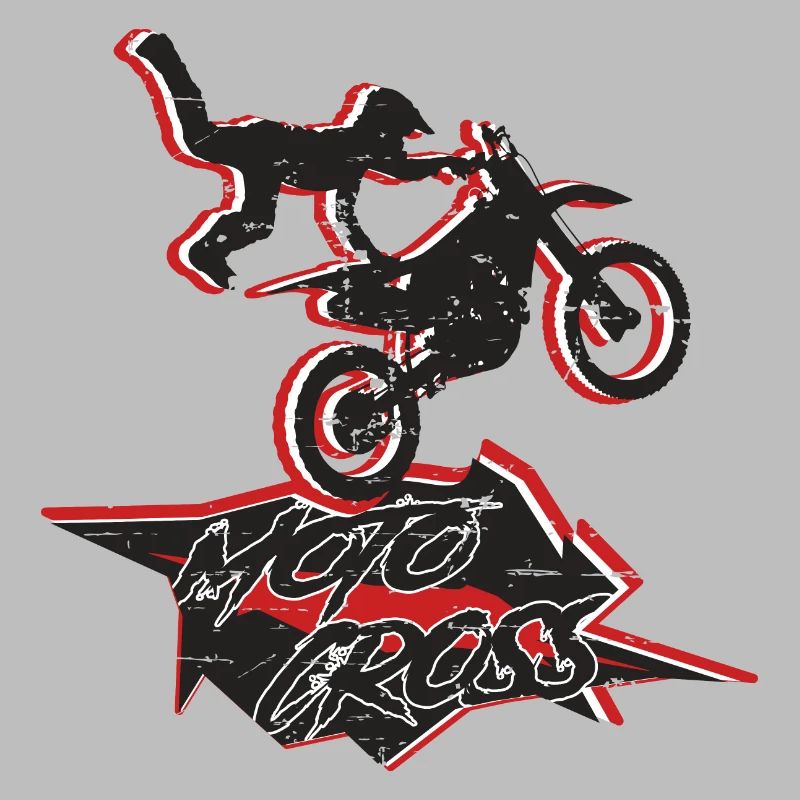 Cascadeur de motocross