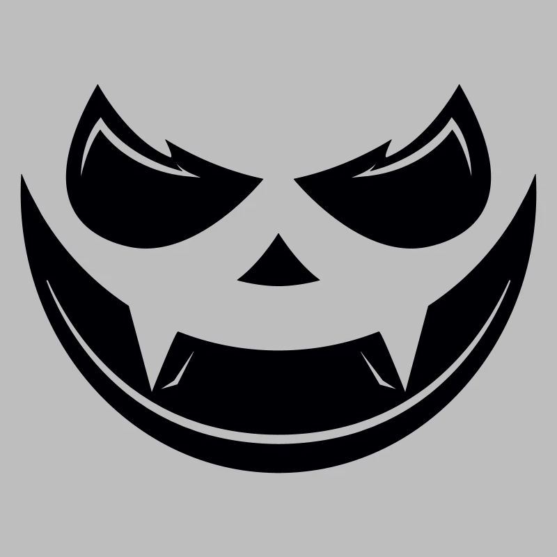 Visage de citrouille d’Halloween