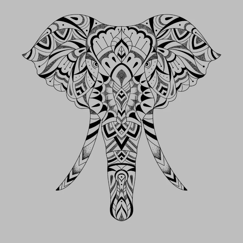 Éléphant graphique